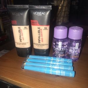 Foundation, concealer, & makeup remover bundle